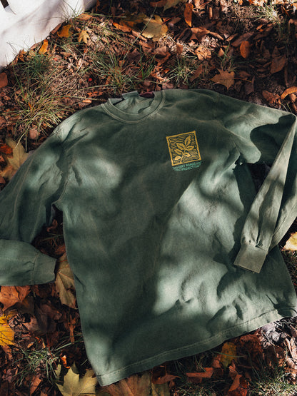 Stay Grounded Long Sleeve Shirt (Spruce)