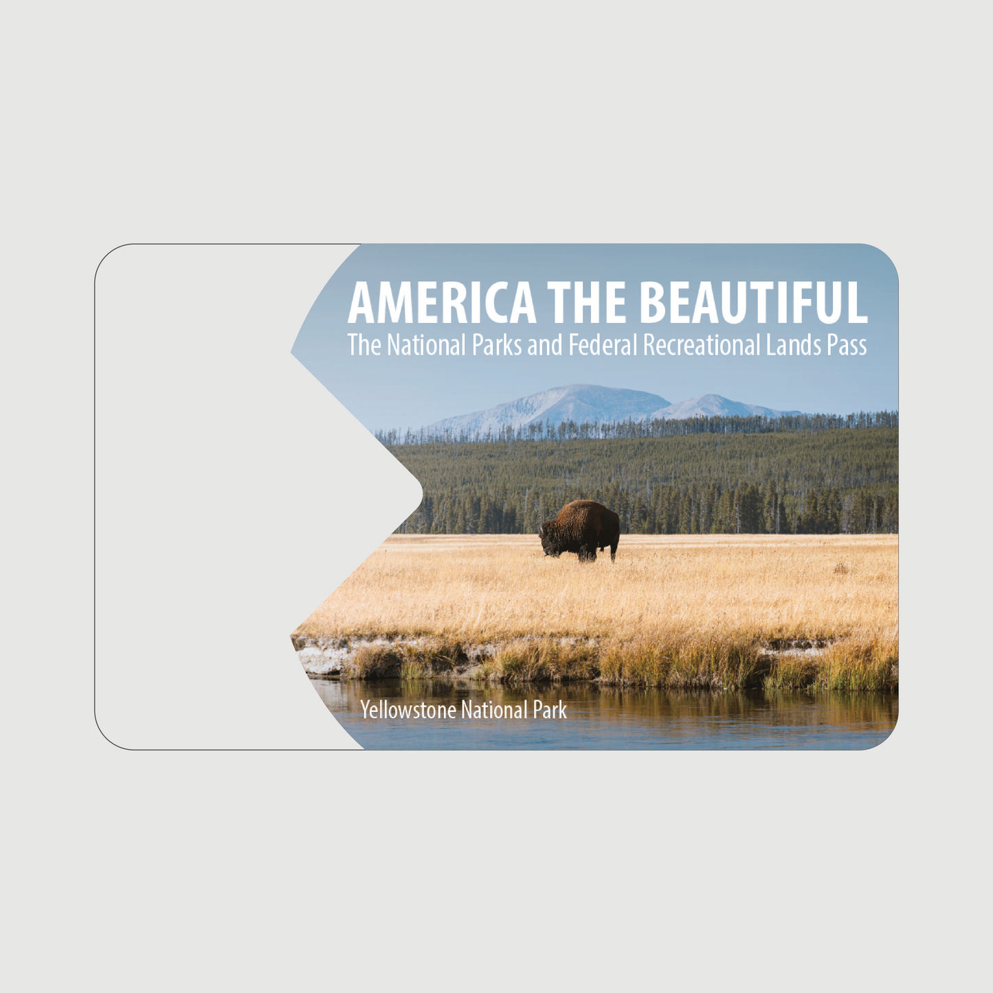 National Park Pass Overlay Sticker - Give Back to Our National Parks!