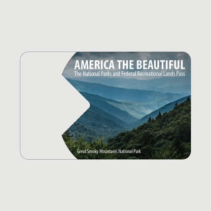 National Park Pass Overlay Sticker - Give Back to Our National Parks!