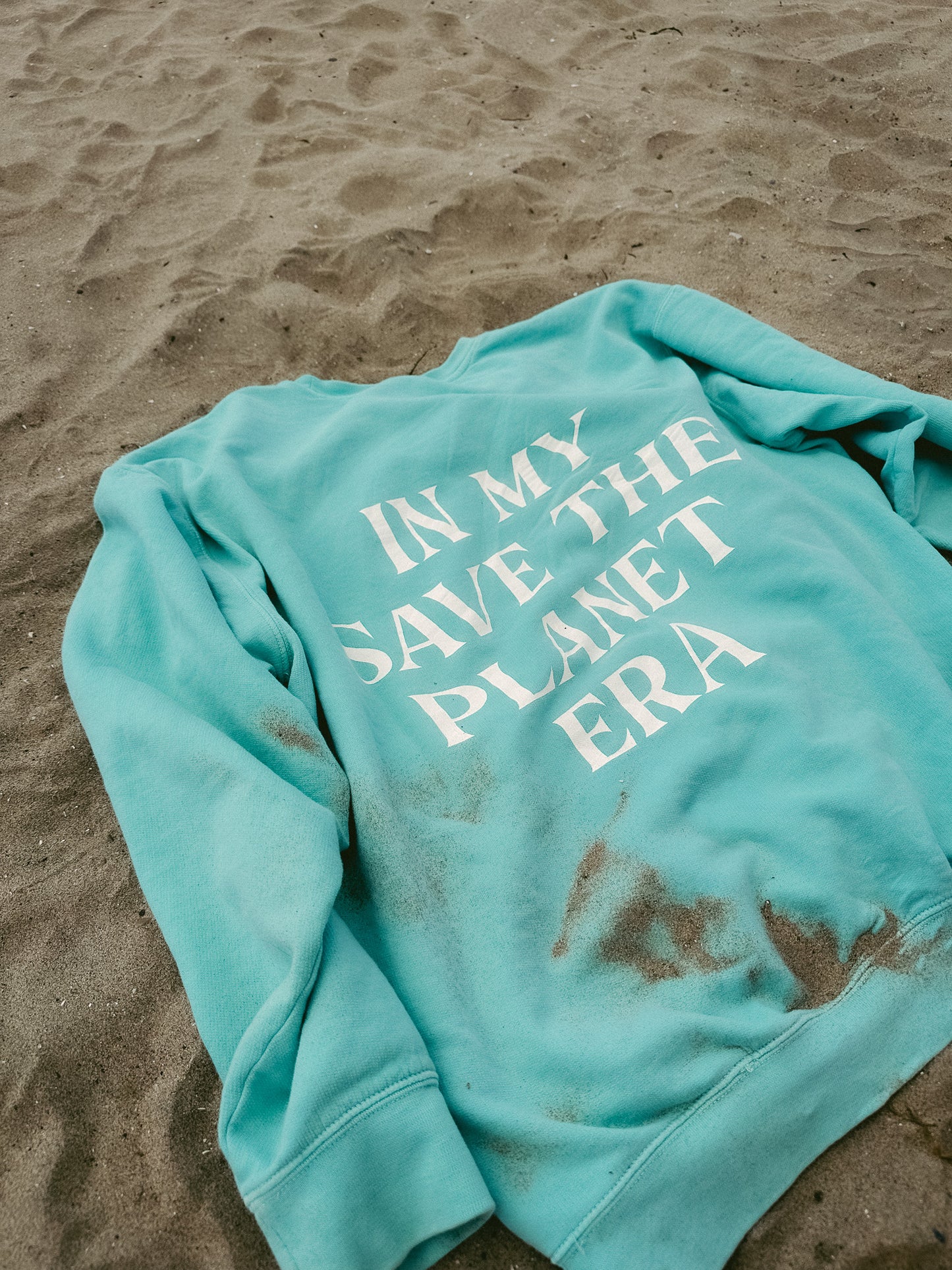 Save the Planet Era Crewneck - Chalky Mint