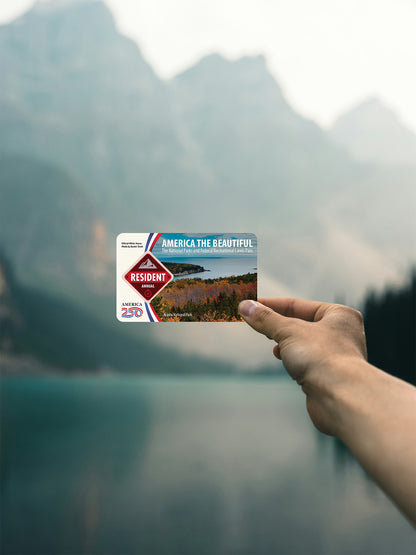 National Park Overlay Sticker