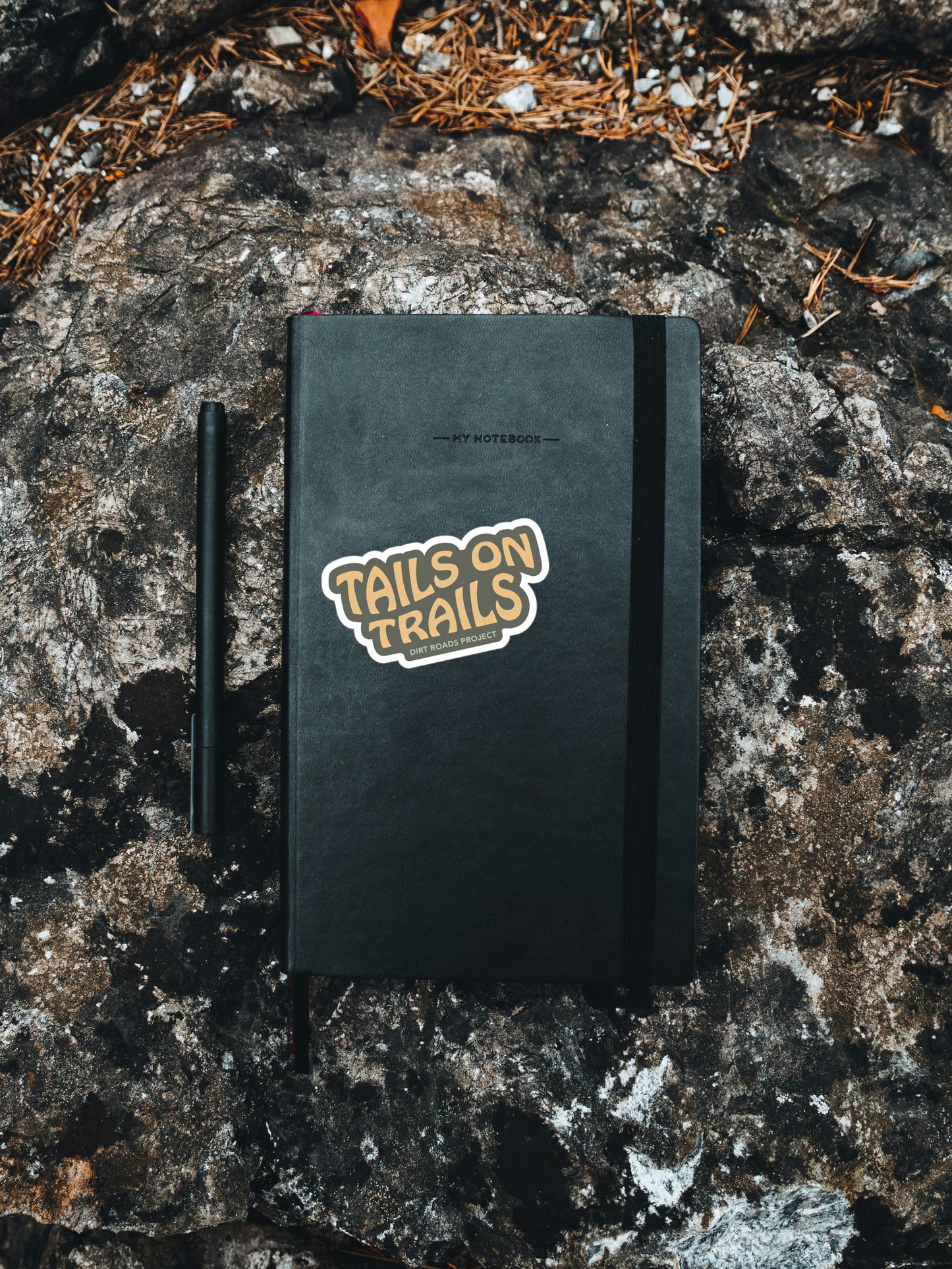 Tails on Trails Sticker