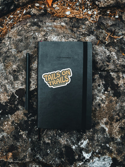 Tails on Trails Sticker