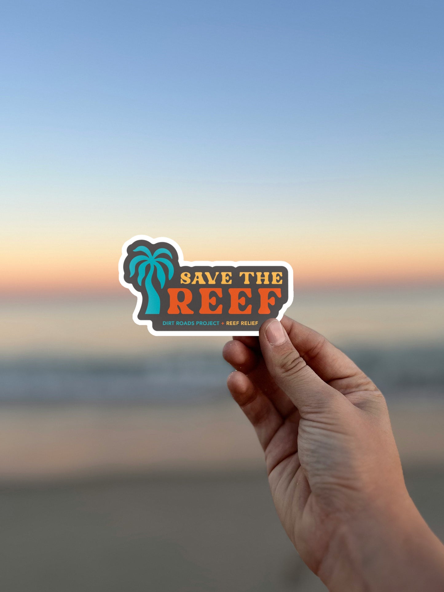 Save the Reef (Palm) Sticker