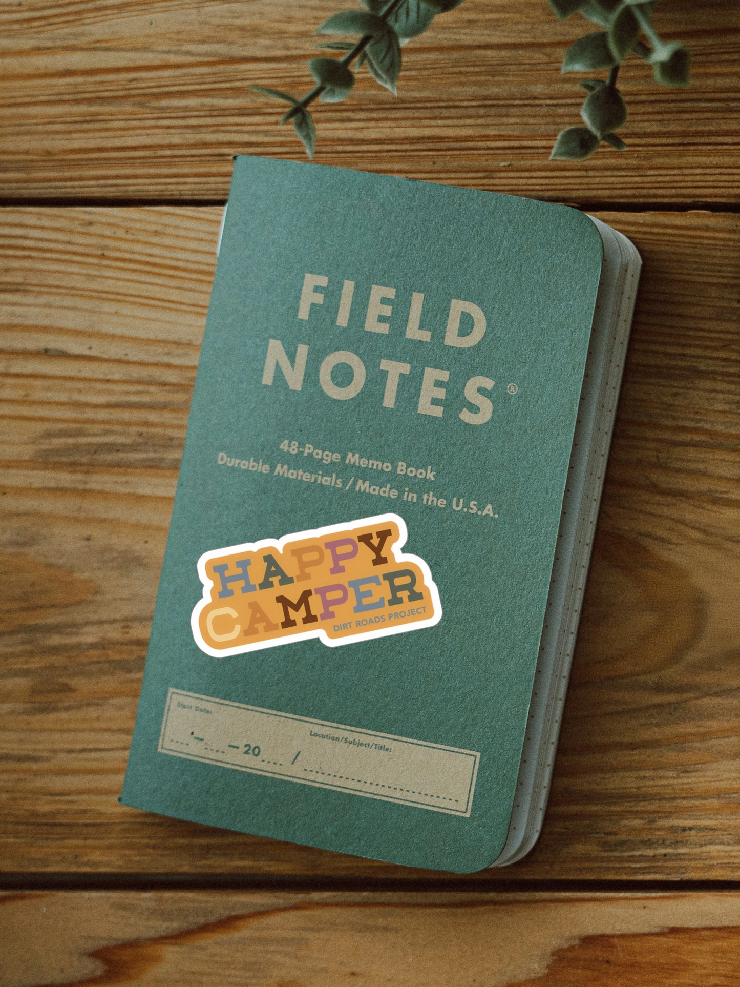 Happy Camper Sticker